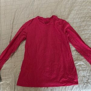Pink Long Sleeve Shirt